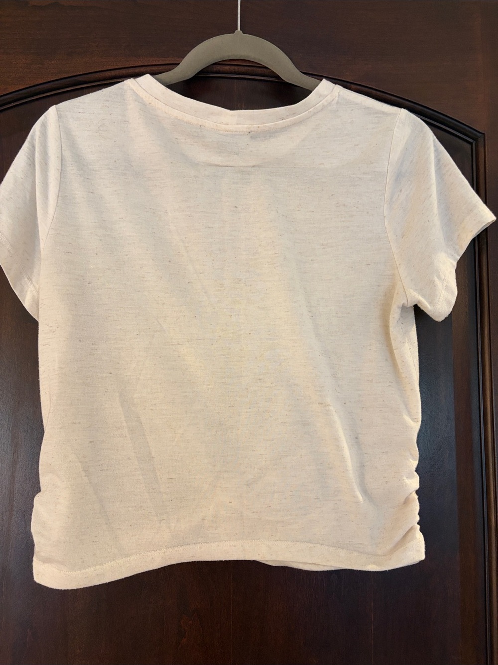 Sanctuary Cream Twist-Front Short Sleeve Tee - Picture 3 of 7